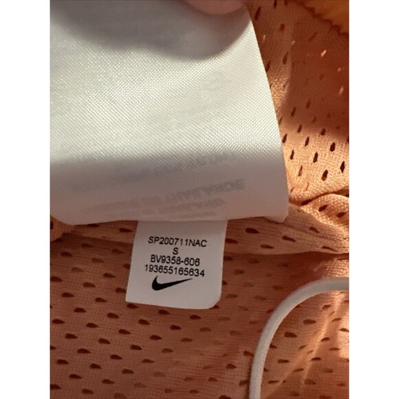 Nike DNA Jacket Mens Pink/Peach Half Zip Color Block Active BV9358 606 Small - Picture 9 of 11